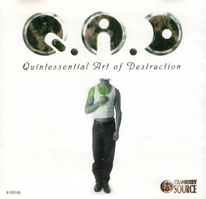 Other for Q.A.D: Quintessential Art of Destruction (DOS): Jewel Case - Front
