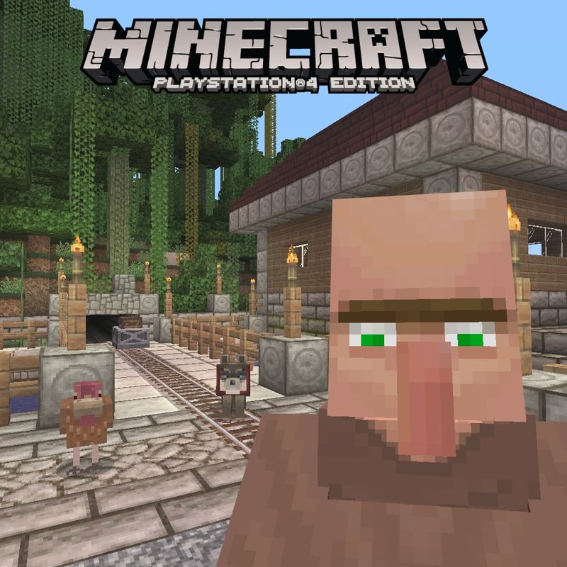 Front Cover for Minecraft: PlayStation 4 Edition - Minecraft Natural Texture Pack (PlayStation 4) (PSN release)