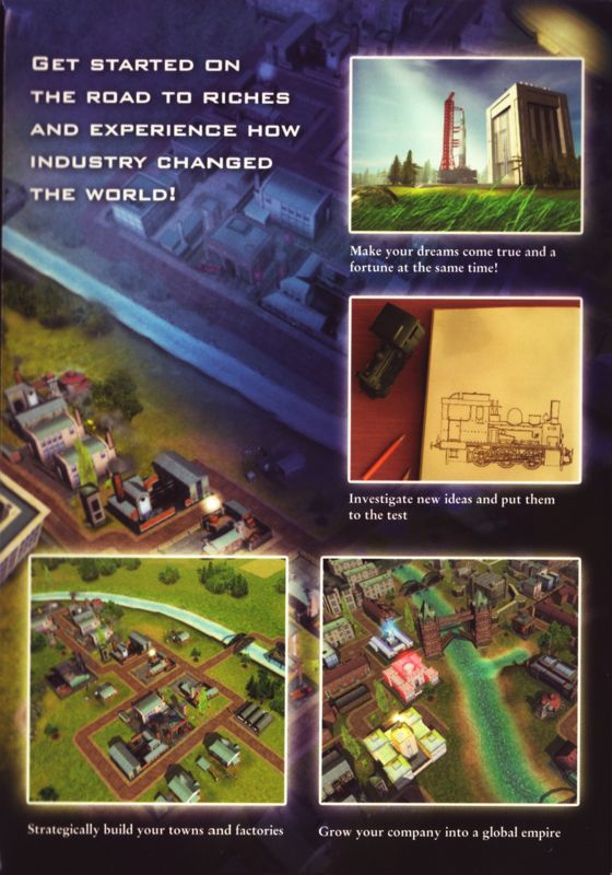 Inside Cover for Geniu$: The Tech Tycoon Game (Windows): Right