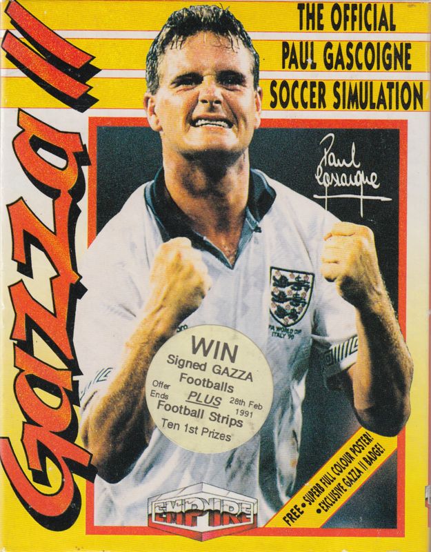 Front Cover for Gazza II (ZX Spectrum)