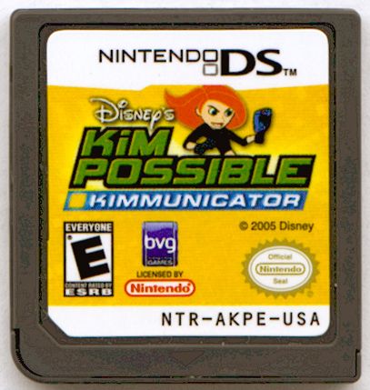 Media for Kim Possible: Kimmunicator (Nintendo DS)
