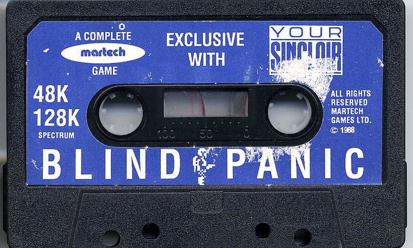 Media for Blind Panic (ZX Spectrum)
