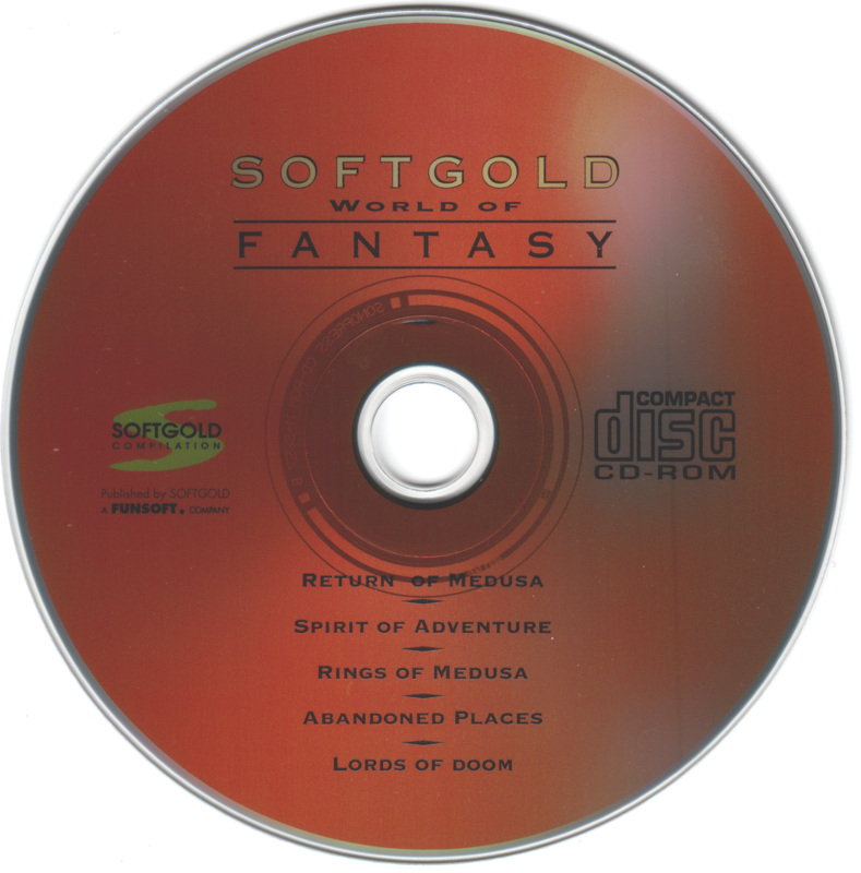 Media for Softgold: World of Fantasy (DOS)