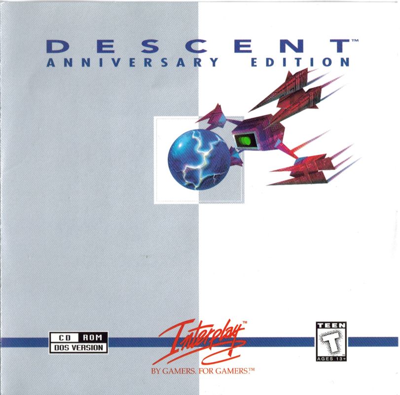 Other for Descent: Anniversary Edition (DOS): Jewel Case - Front