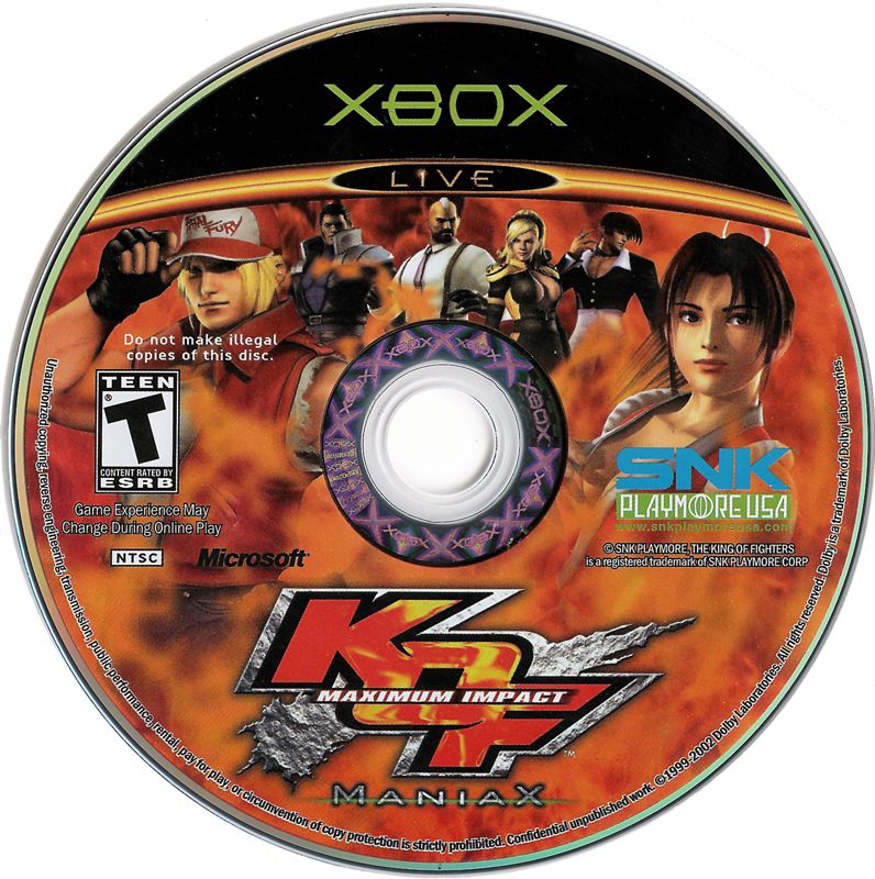KOF: Maximum Impact cover or packaging material - MobyGames
