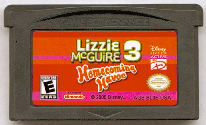Media for Lizzie McGuire 3: Homecoming Havoc (Game Boy Advance)
