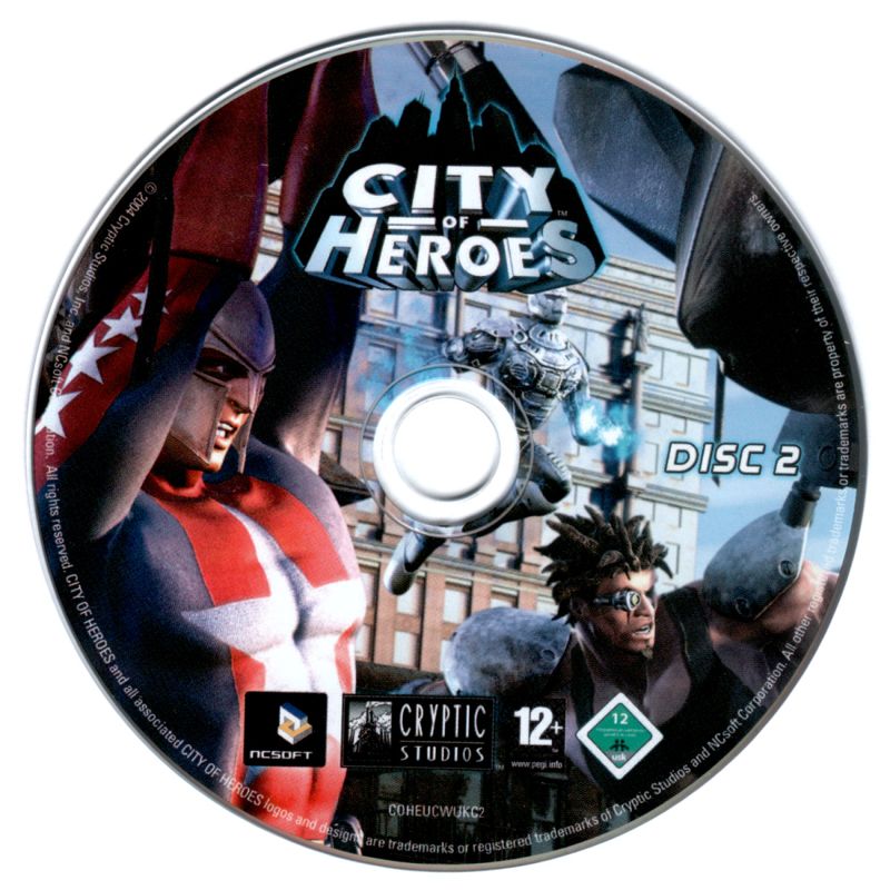 Media for City of Heroes (Deluxe Edition) (Windows): Disc 2