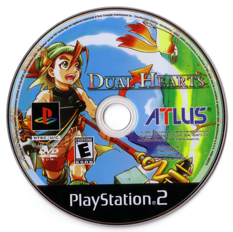 Media for Dual Hearts (PlayStation 2)