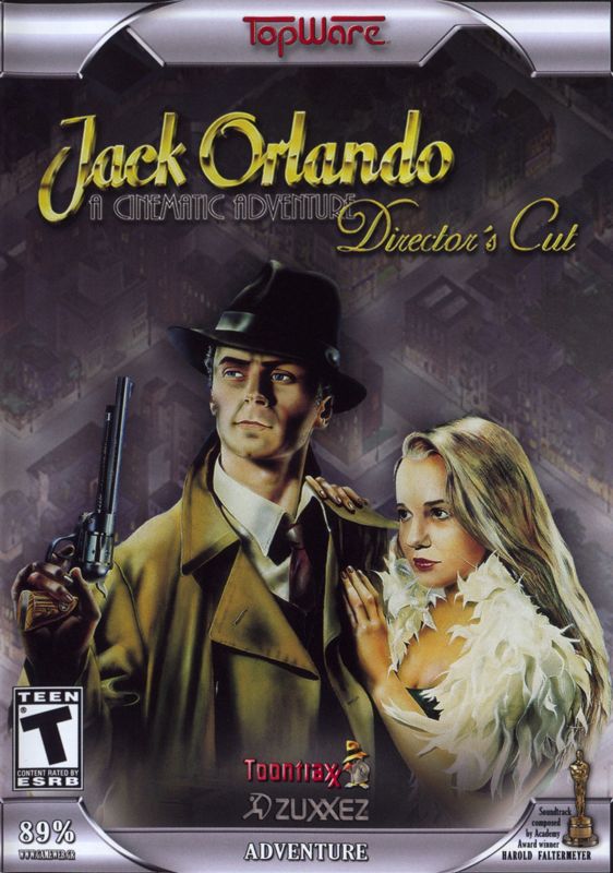 Front Cover for Jack Orlando: A Cinematic Adventure (Director's Cut) (Windows) (TopWare release)
