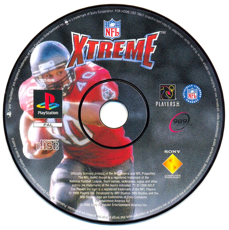 Media for NFL Xtreme (PlayStation)