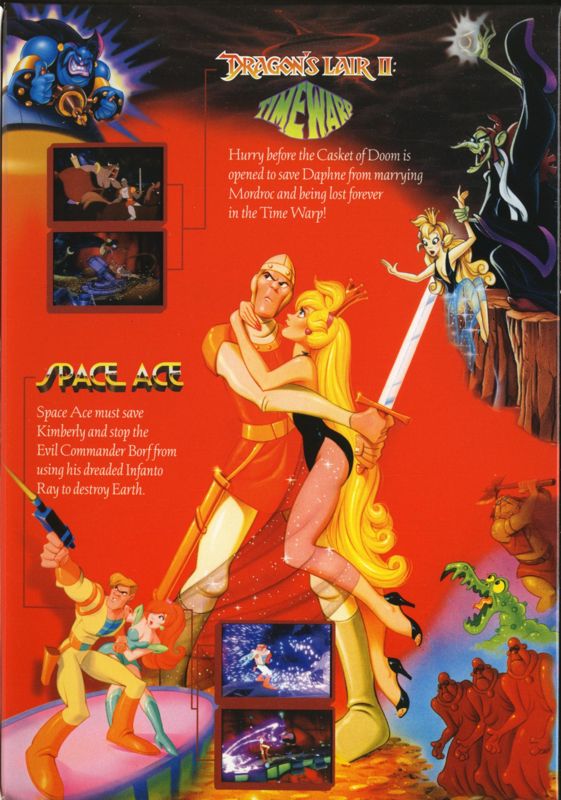 Inside Cover for Dragon's Lair: 20th Anniversary Special Edition (Windows): Right Flap