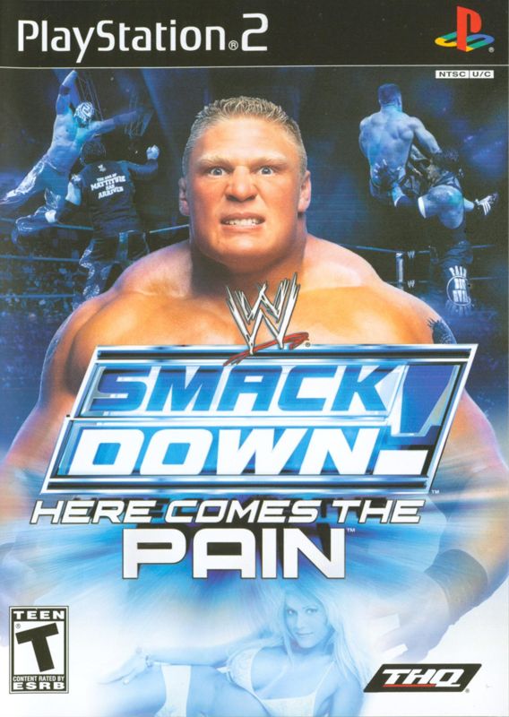 Front Cover for WWE Smackdown! Here Comes the Pain (PlayStation 2)