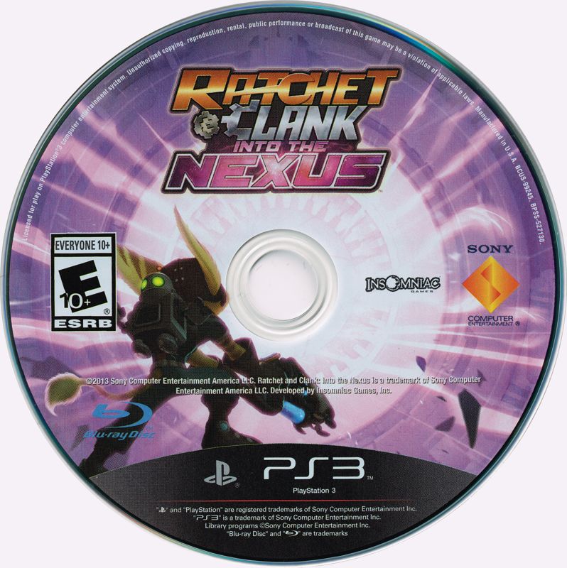 Media for Ratchet & Clank: Into the Nexus (PlayStation 3)
