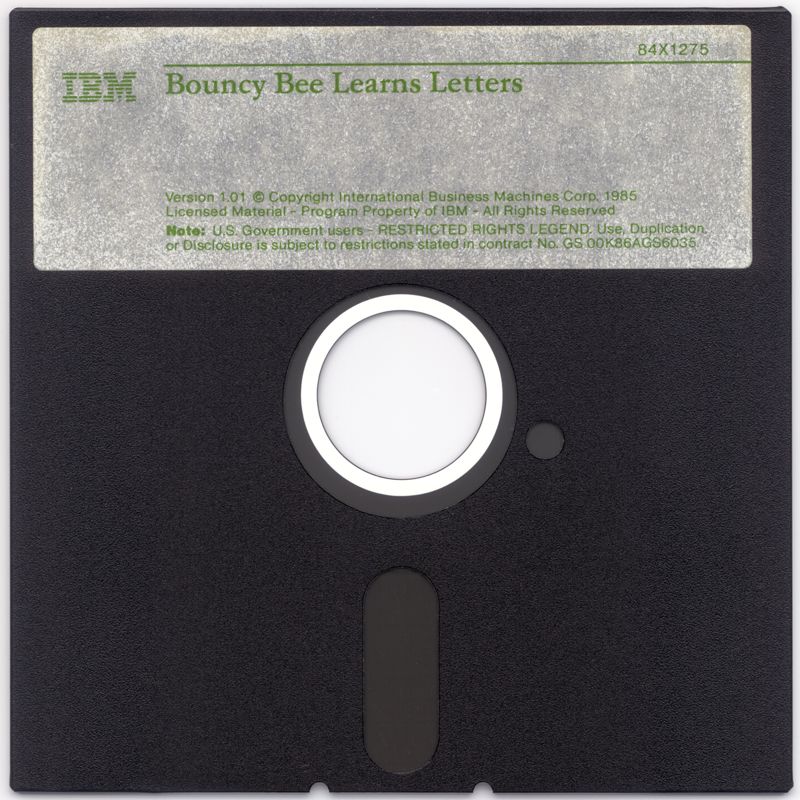 Media for Bouncy Bee Learns Letters (DOS)