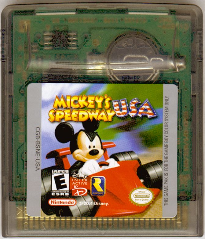 Media for Mickey's Speedway USA (Game Boy Color)
