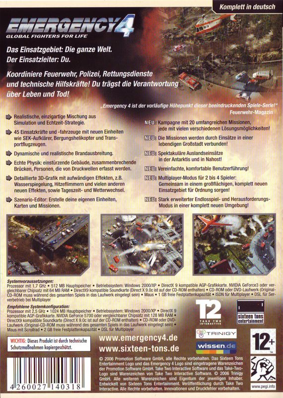 Back Cover for 911 First Responders (Windows)