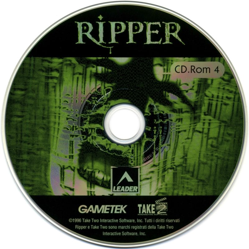 Media for Ripper (DOS): Disc 4