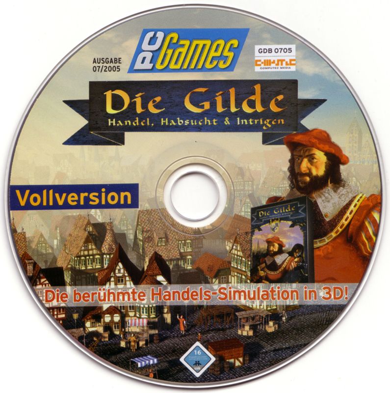 Media for Europa 1400: The Guild (Windows) (PC Games 07/2005 covermount)