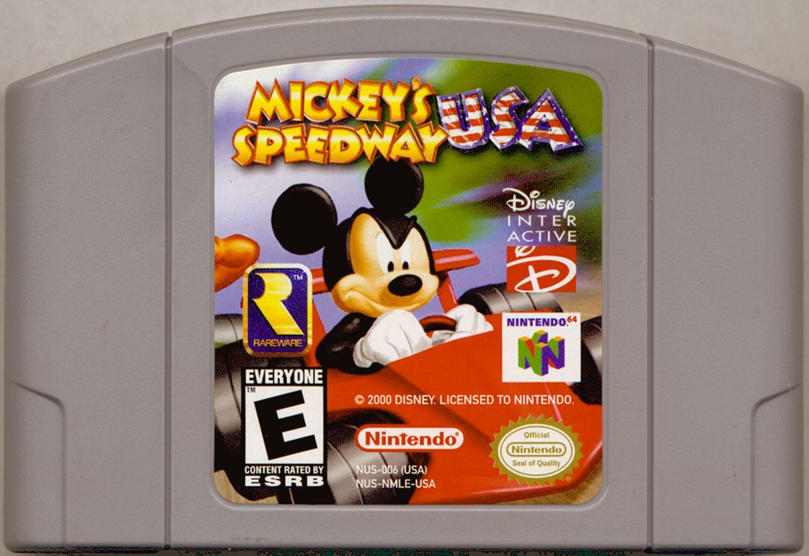 Media for Mickey's Speedway USA (Nintendo 64)