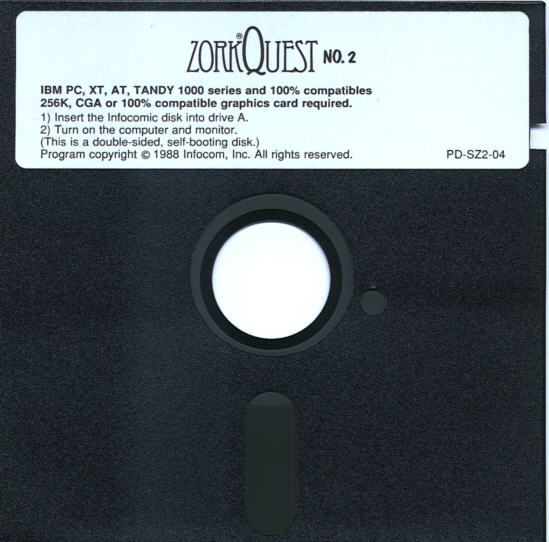 Media for ZorkQuest: The Crystal of Doom (PC Booter)