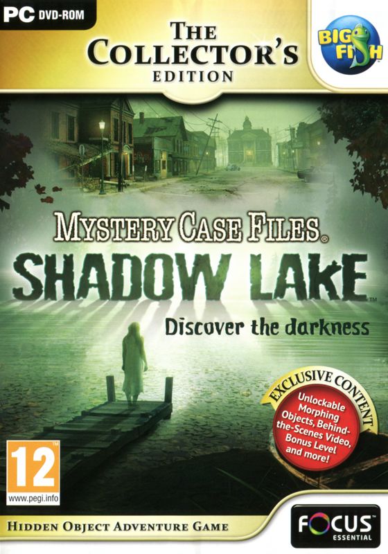 Front Cover for Mystery Case Files: Shadow Lake (Collector's Edition) (Windows)