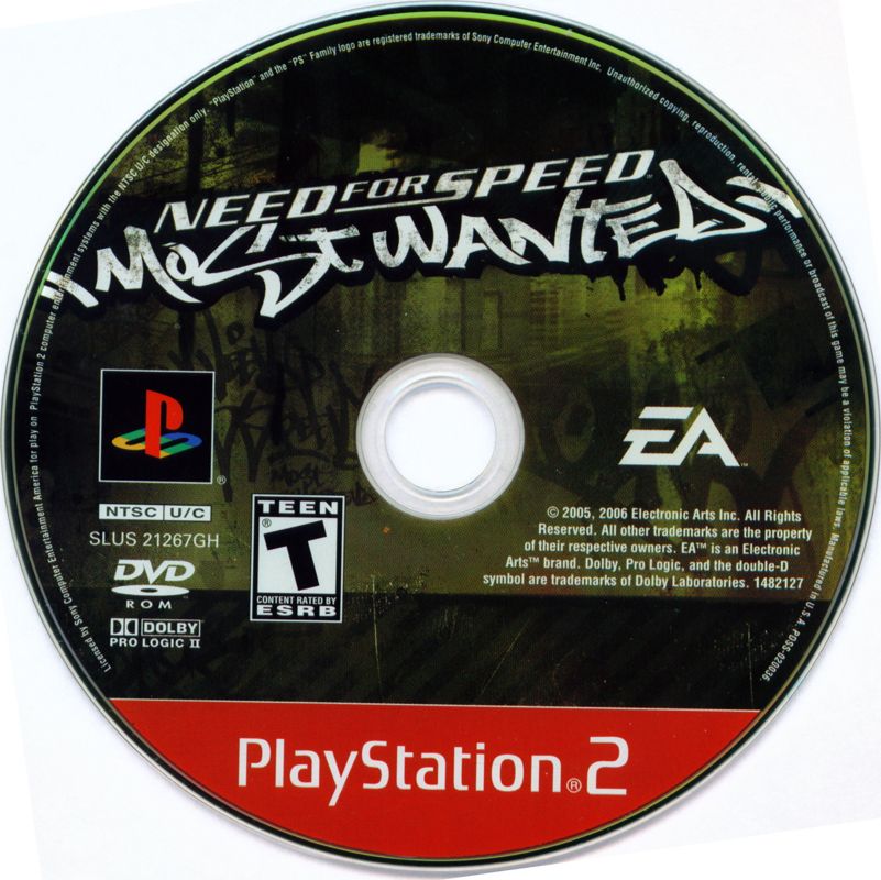 Media for Need for Speed: Most Wanted (PlayStation 2) (Greatest Hits release)