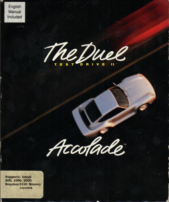 Front Cover for The Duel: Test Drive II (Amiga)