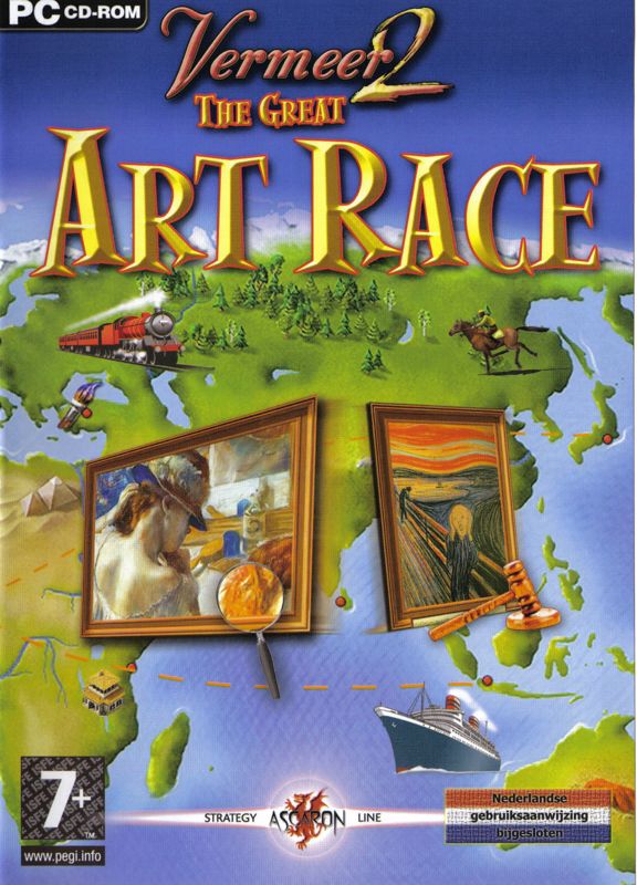 Front Cover for The Great Art Race (Windows)