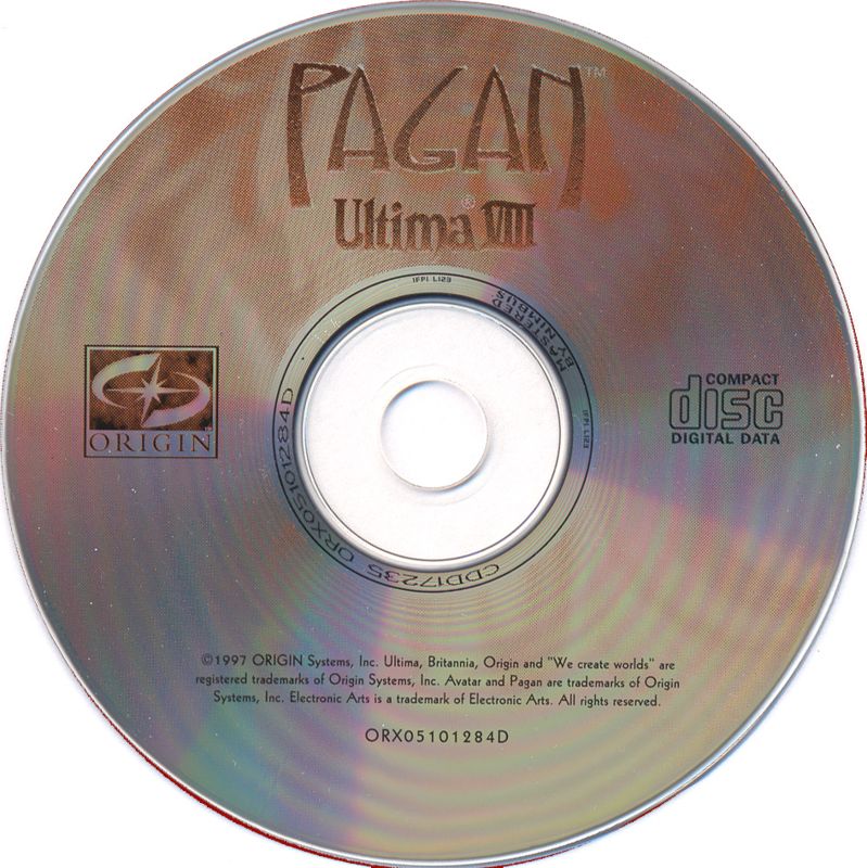 Media for Pagan: Ultima VIII (DOS) (EA CD-ROM Classics release)