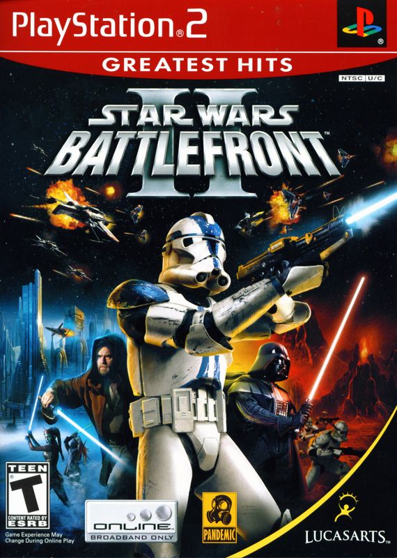 Star Wars: Battlefront II cover or packaging material - MobyGames