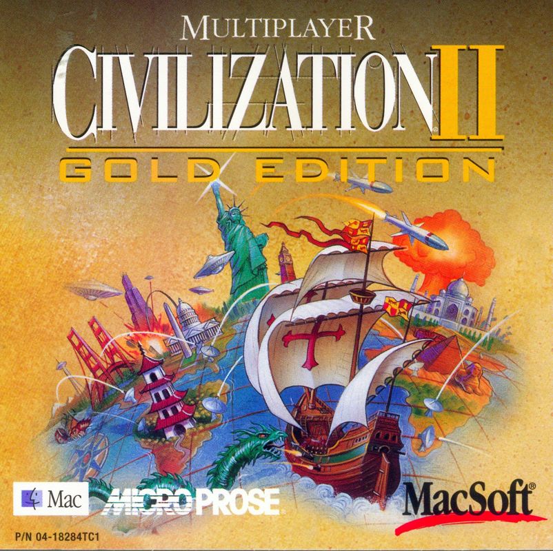 Other for Civilization II: Multiplayer Gold Edition (Macintosh): Jewel Case - Front