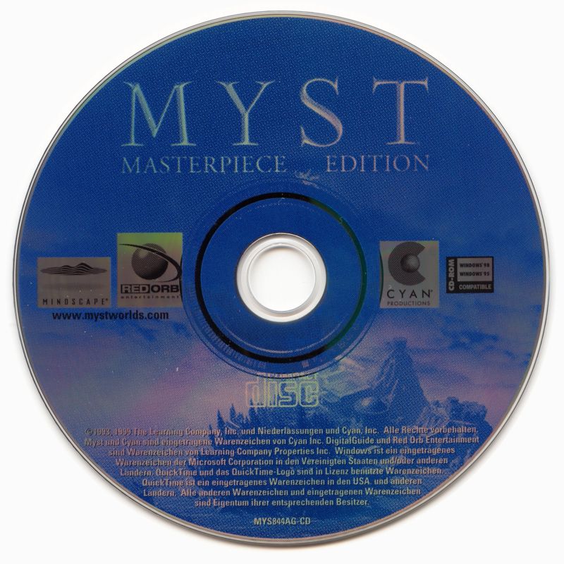 Media for Myst: Masterpiece Edition (Windows)