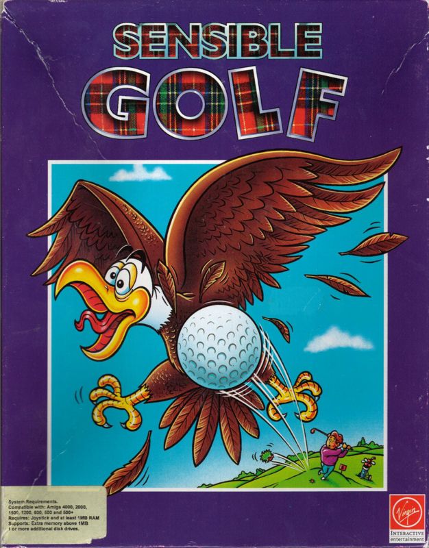 Front Cover for Sensible Golf (Amiga)