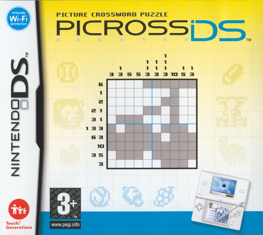 Front Cover for Picross DS (Nintendo DS)