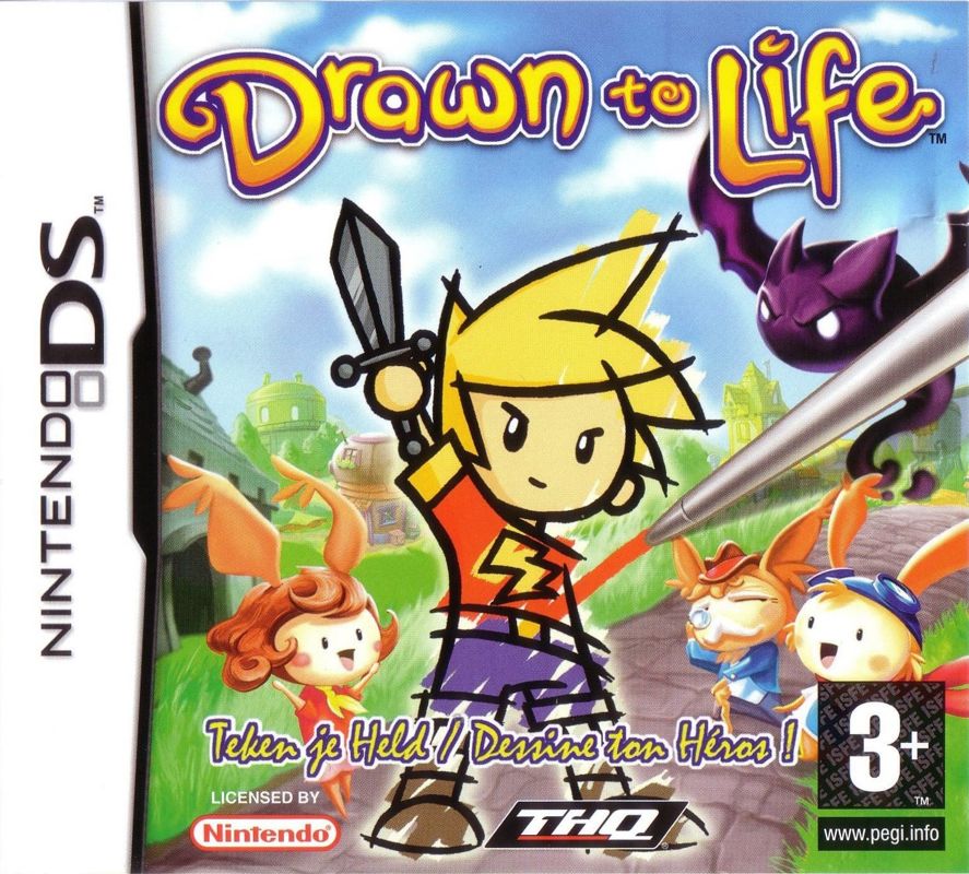 Front Cover for Drawn to Life (Nintendo DS)