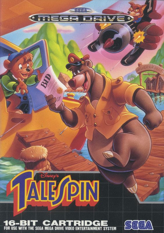 Front Cover for Disney's TaleSpin (Genesis)