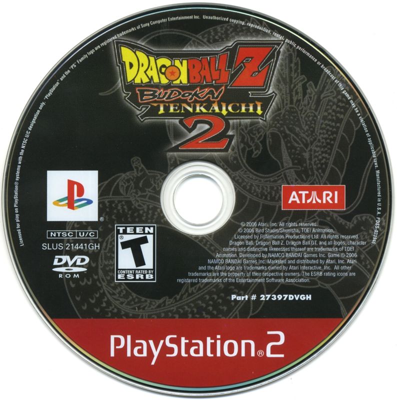 Media for Dragon Ball Z: Budokai Tenkaichi 2 (PlayStation 2) (Greatest Hits release)