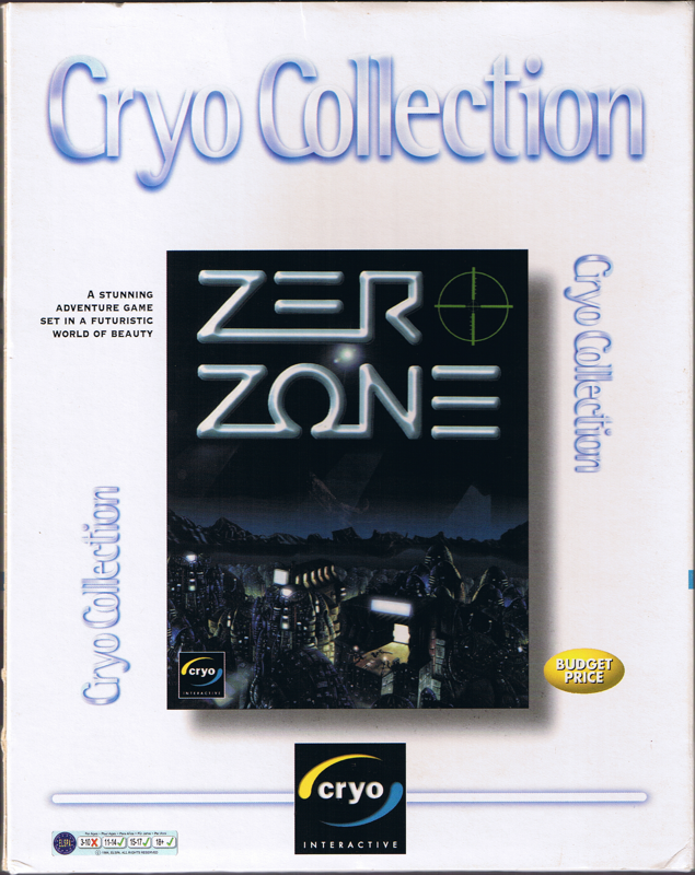 Front Cover for Zero Zone (Windows) (CryoCollection release)