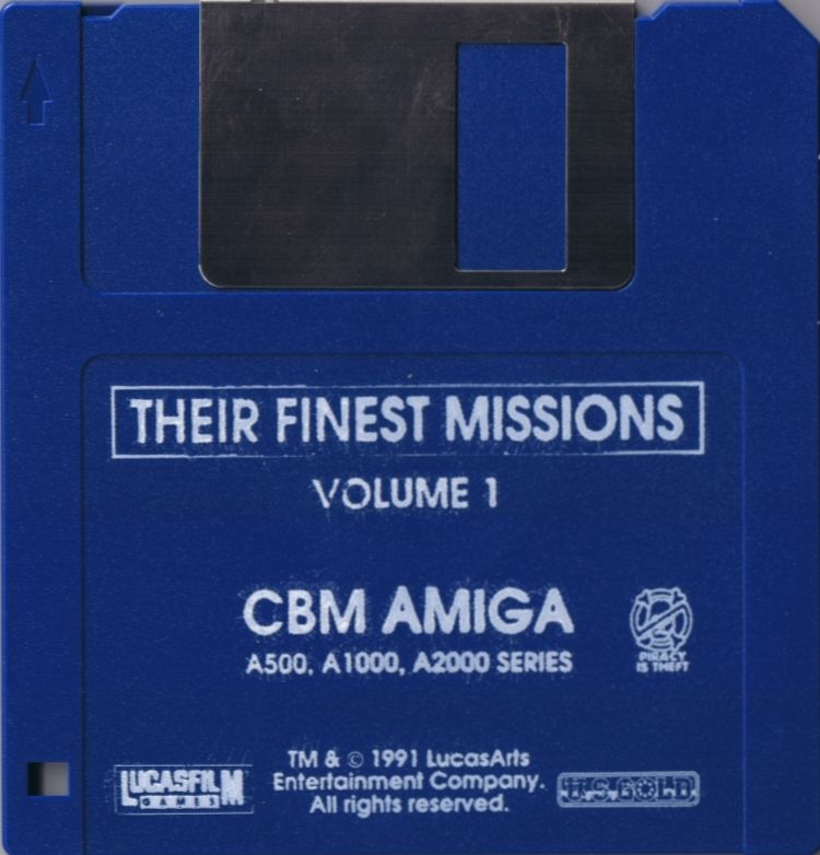 Media for Their Finest Missions: Volume One (Amiga)