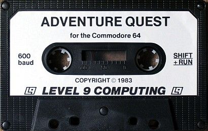 Media for Adventure Quest (Commodore 64)