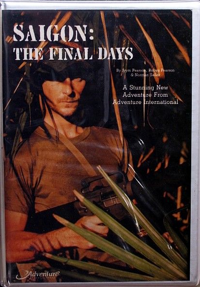Front Cover for Saigon: The Final Days (Atari 8-bit and TRS-80)