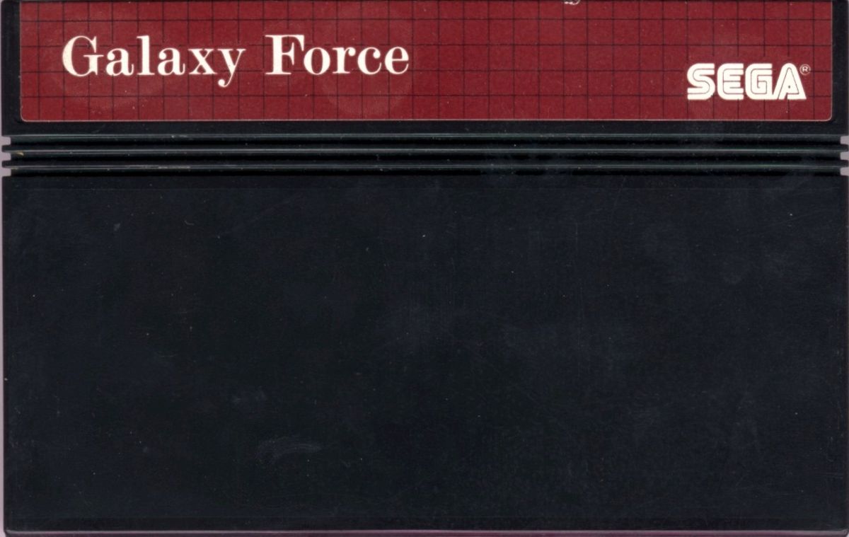 Media for Galaxy Force (SEGA Master System)