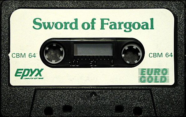 Media for Sword of Fargoal (Commodore 64)