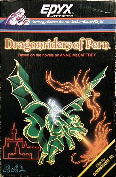 Front Cover for Dragonriders of Pern (Commodore 64)