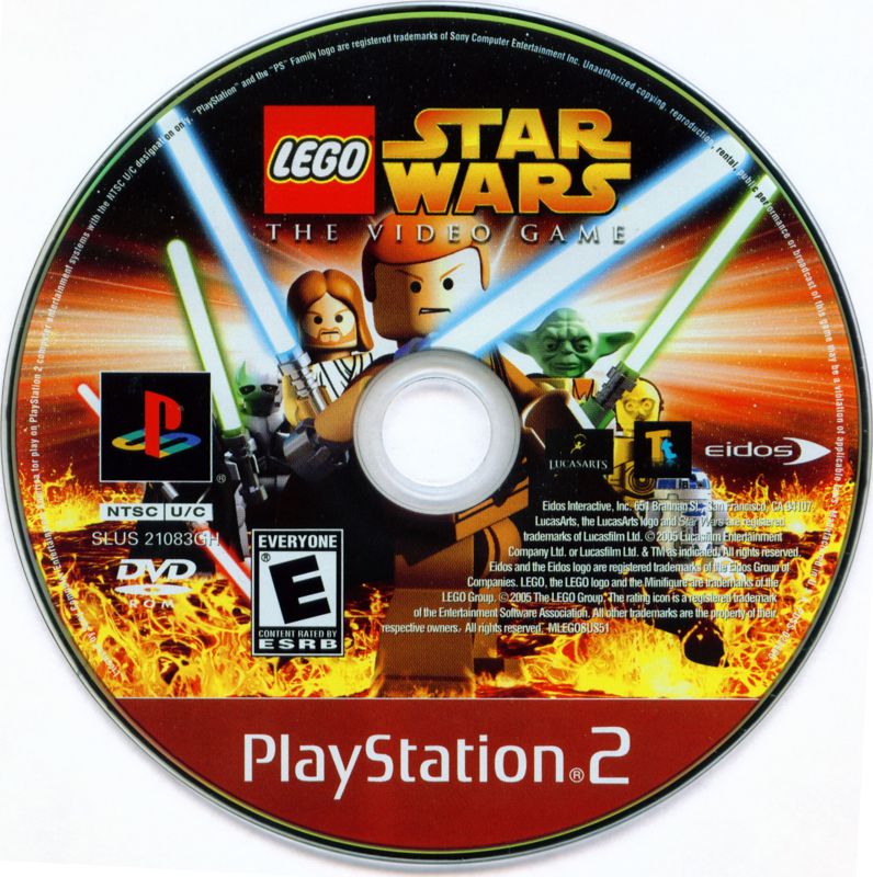 Media for LEGO Star Wars: The Video Game (PlayStation 2) (Greatest Hits Release)