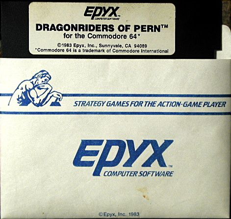 Media for Dragonriders of Pern (Commodore 64)