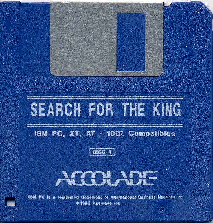 Media for Les Manley in: Search for the King (DOS): Disk 1/3