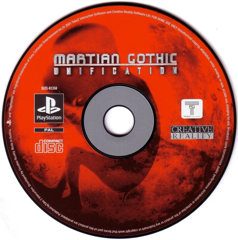Media for Martian Gothic: Unification (PlayStation)