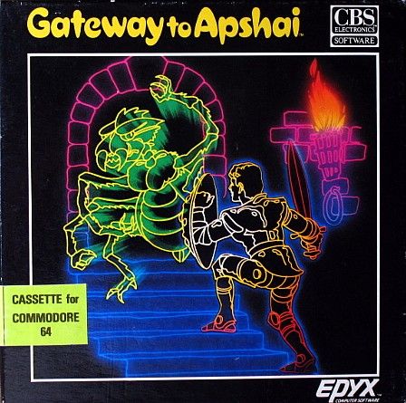Front Cover for Gateway to Apshai (Commodore 64) (CBS Electronics release)