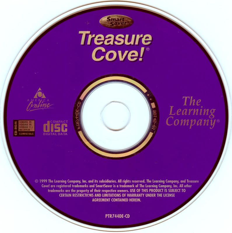 Media for Treasure Cove! (Macintosh and Windows and Windows 3.x) (1999 Smart Saver release)